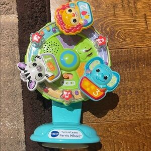 VTech Spin & Learn Ferris Wheel Toy - Green, Blue, Multicolor